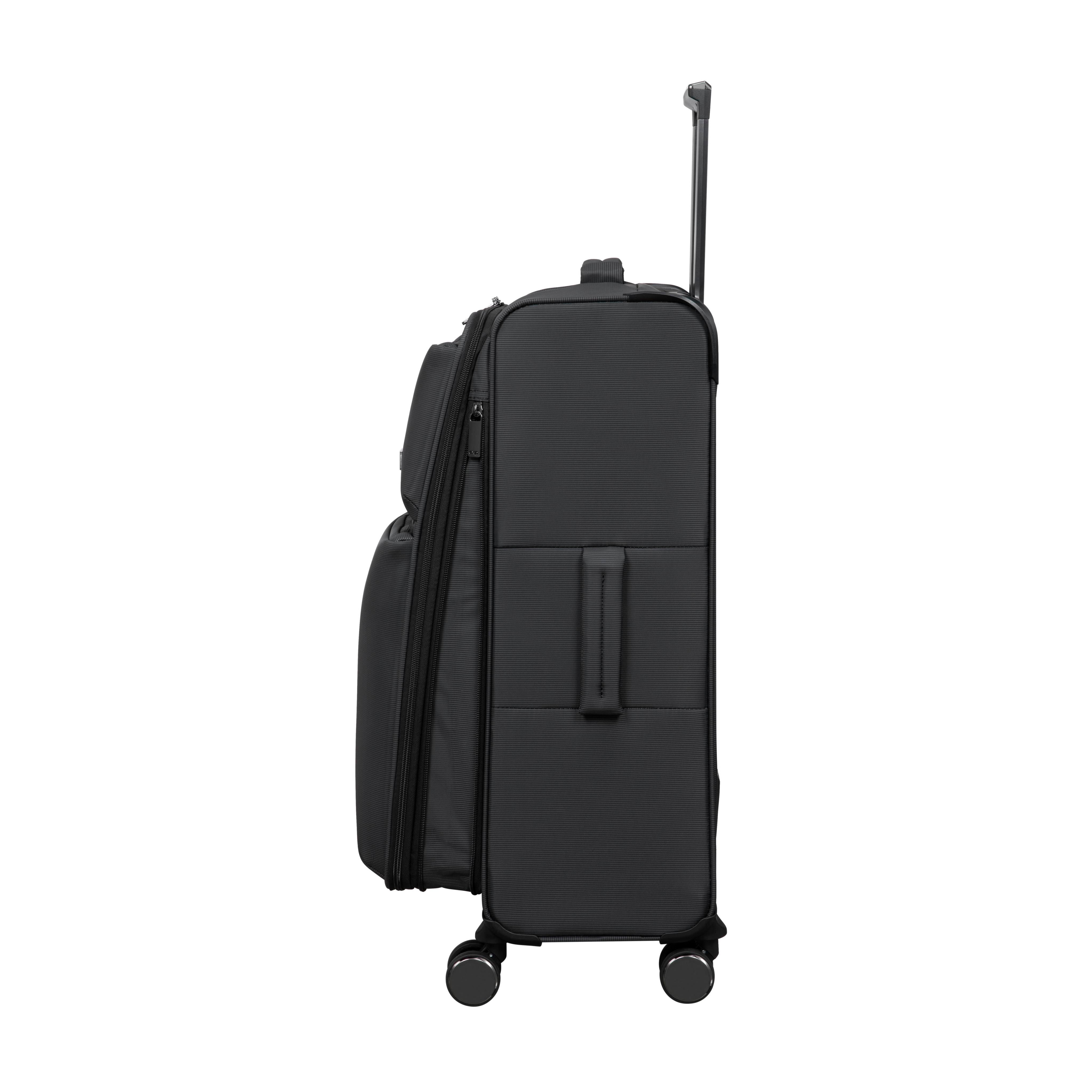 Traversed Soft 22" Softside Carry-On 8 Wheel Spinner (Black) - Image 3