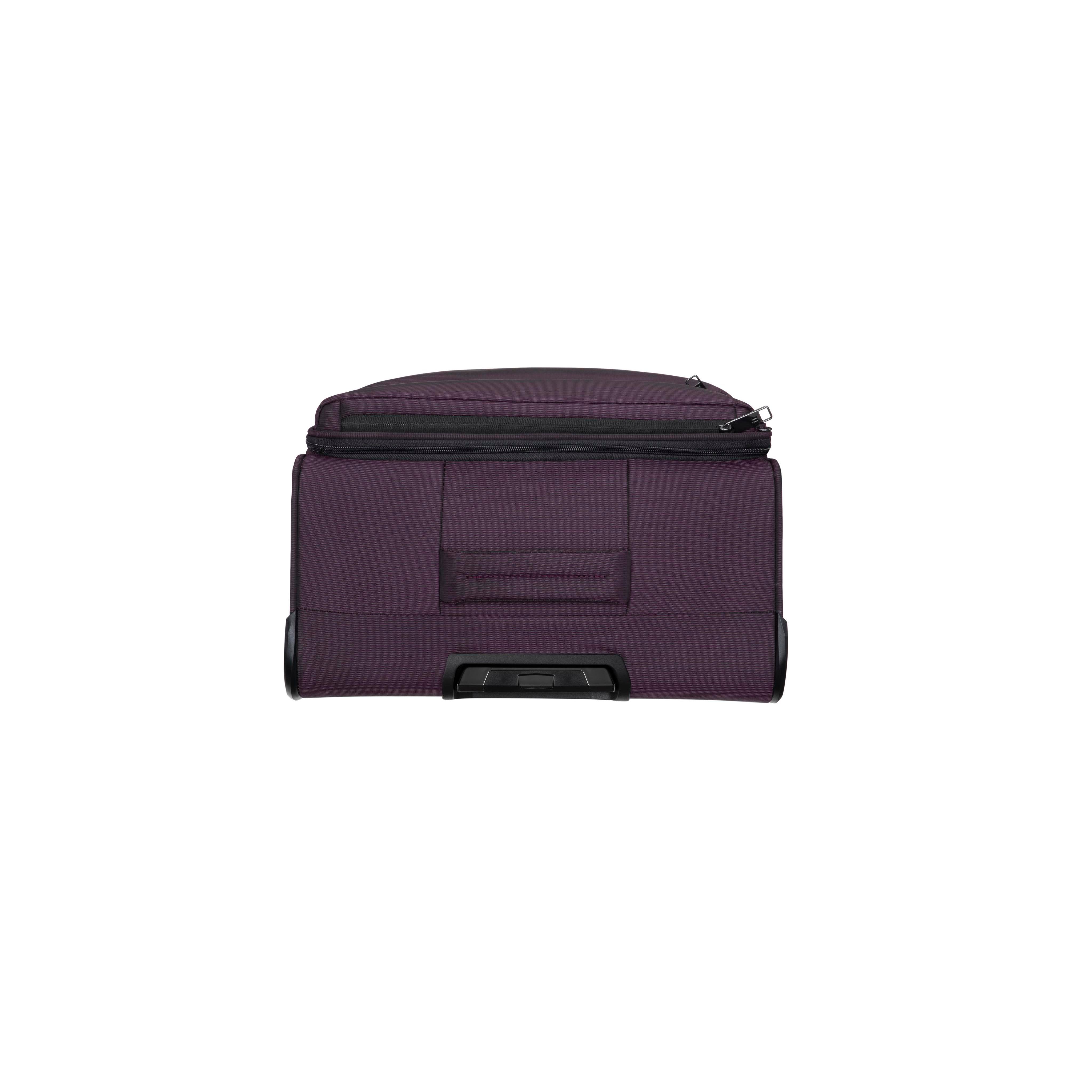 Traversed Soft 32" Softside Checked 8 Wheel Spinner (Plum) - Image 4